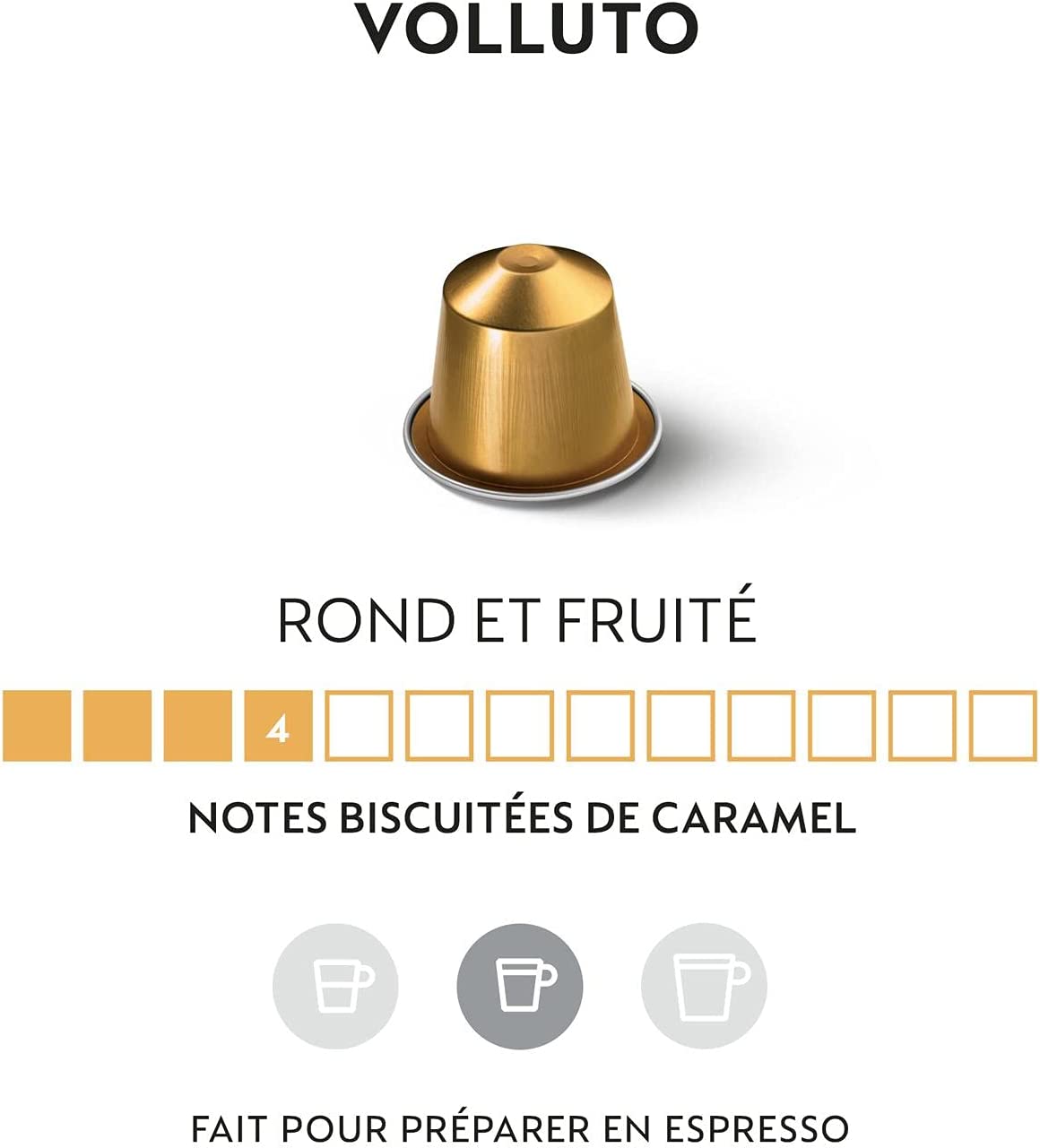 Nespresso Original – 50 Capsules Volluto – Intensité 4 – Image 6