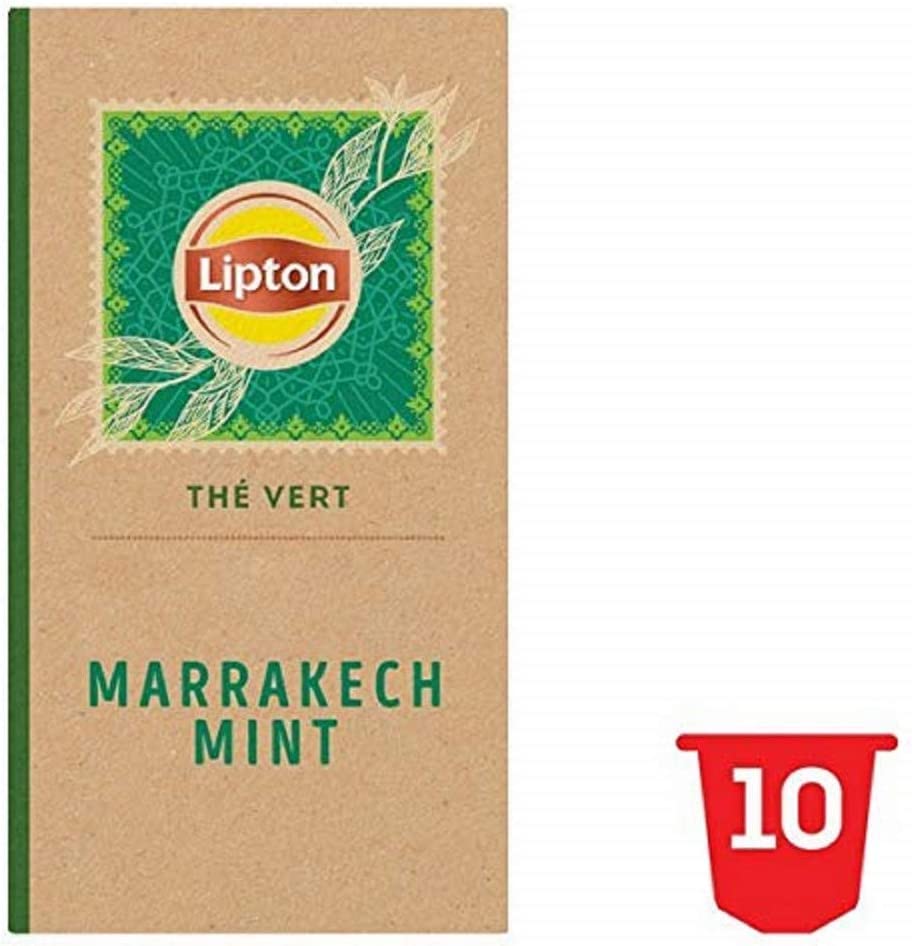 Lipton Thé Vert Marrakech Mint (Lot de 4x10 Capsules) – Image 8