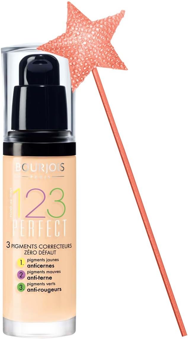 BOURJOIS - Fond De Teint 123 Perfect 51 Vanille Clair – Image 3