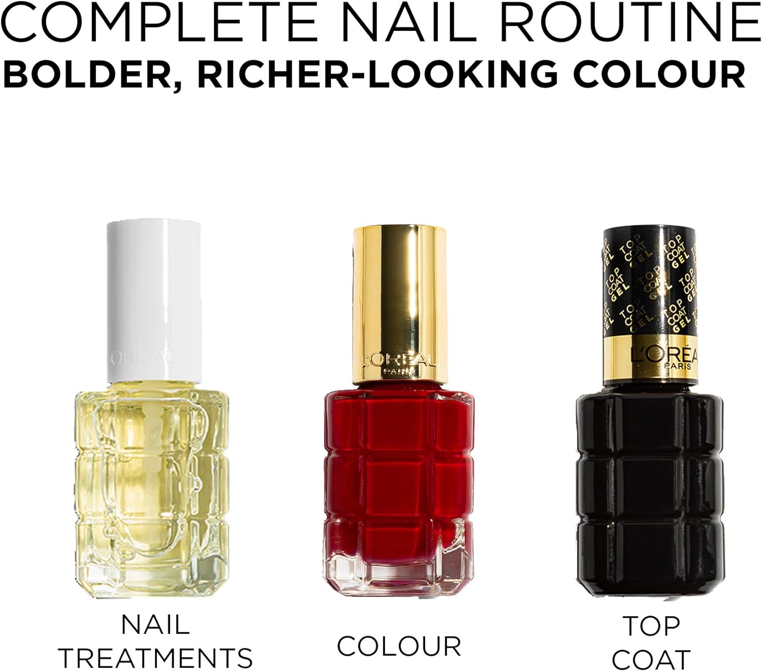 L'Oréal Paris Color Riche Vernis à l'Huile 672 Gris Decadent 13,5 ml – Image 4