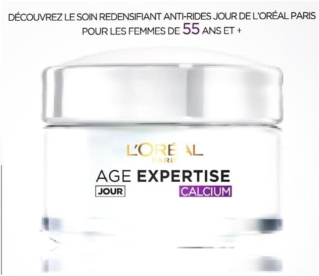 L'Oréal Paris - Crème de Jour Anti-Âge Fortifiante - À partir de 55 ans - Age Expertise - 50 ml – Image 2