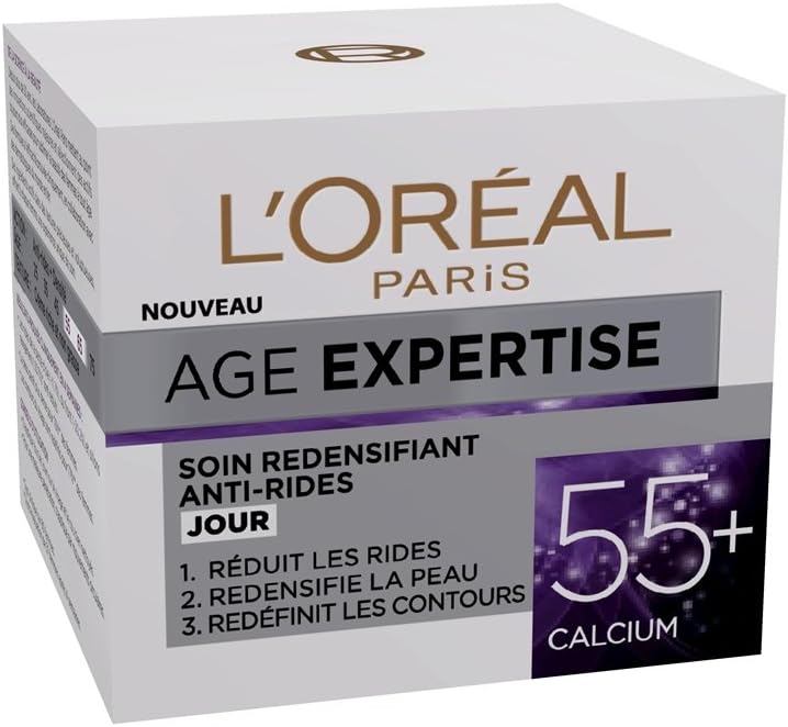 L'Oréal Paris - Crème de Jour Anti-Âge Fortifiante - À partir de 55 ans - Age Expertise - 50 ml – Image 5