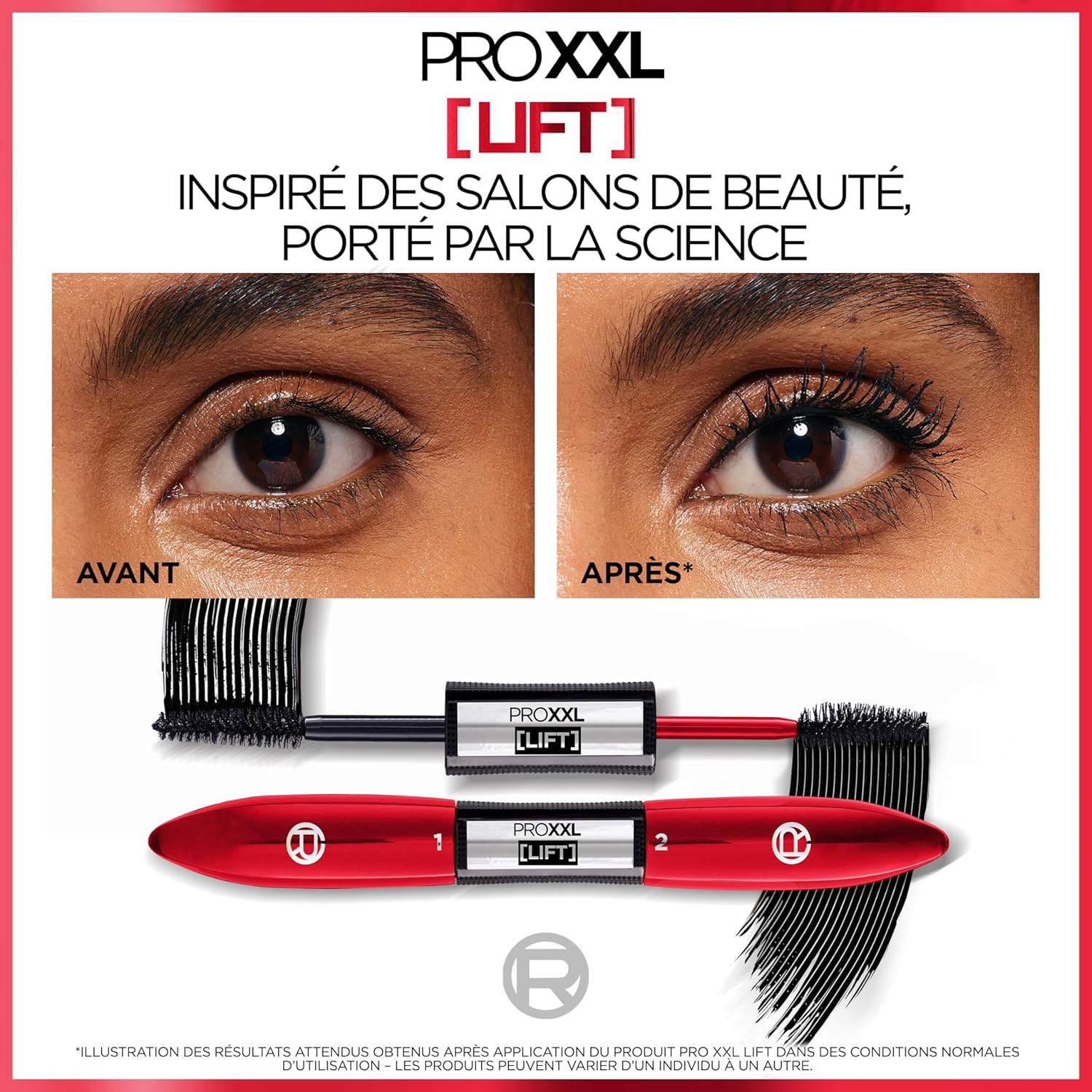 L'Oréal Paris - Mascara Pro XXL Extension -- Teinte : Noir - 12 ml – Image 5