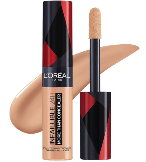 L’Oréal Paris – Infaillible More Than Concealer – Correcteur et Fond de Teint 2 en 1 (327) Rosé 11ml – Image 3